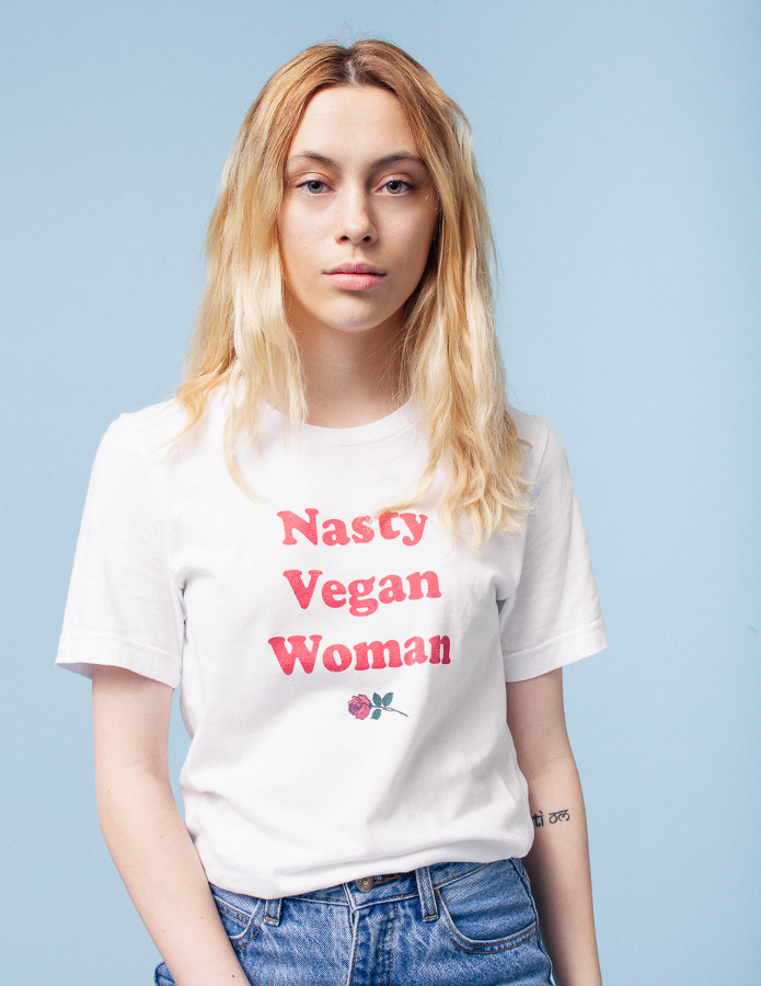 The Nasty Vegan Woman Shirt - Veganized World Apparel